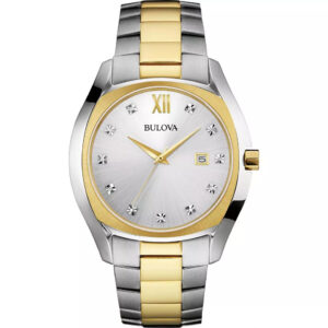 Đồng Hồ Bulova Chính Hãng Nam 98D125  Two-Tone Men's  Watch
