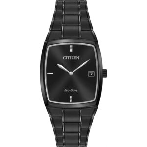 Đồng Hồ Citizen Chính Hãng Nam AU1077-59H Eco-Drive Black Men's Dress Watch 44x32mm