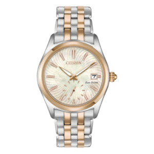 Đồng Hồ Citizen Chính Hãng Nữ EV1036-51Y Corso Mother of Pearl Dial Solar Powered Ladies Watch