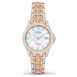 Đồng Hồ Citizen Nữ Chính Hãng EW1228-53D Silhouette Crystal Eco-Drive Ladies