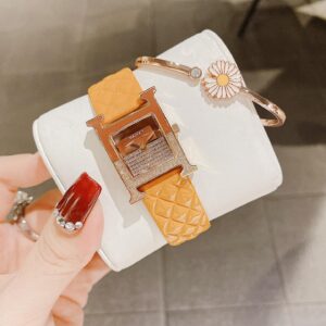 Đồng Hồ Madocy Nữ Chính Hãng Leather Ladies Set Watch