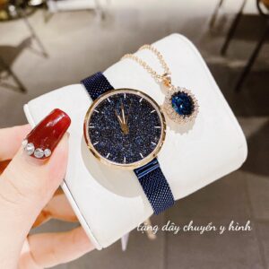 Đồng Hồ Melissa Nữ Chính Hãng Blue Steel Ladies Watch