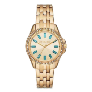 Đồng Hồ Michael Kors Chính Hãng Nữ Mk7366 Mini Pilot Pave Gold Tone Women's Watch