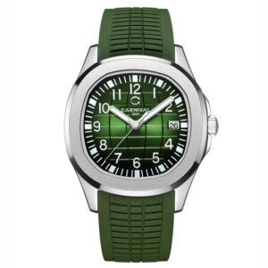 Đồng Hồ Carnival Chính Hãng Nam 8130G-VT-DCS-XL Aquanaut Green Automatic Men's Watch