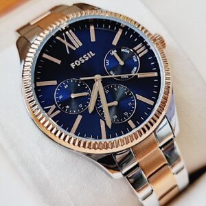 Đồng Hồ Fossil Chính Hãng Nam Tow-Tone Stainless Steel Men's Watch