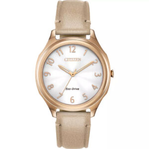 Đồng Hồ Citizen Nữ Chính Hãng EM0753-01A LTR Eco-Drive Ladies Watch 35mm