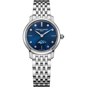 Đồng Hồ Frederique Constant Chính Hãng Nữ FC-206ND1S26B Slimline Mother of Pearl Moonphase Ladies Watch