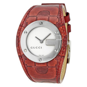Đồng Hồ Gucci Chính Hãng Nữ YA104522 Bandeau Leather Strap Ladies Watch