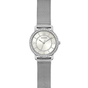 Đồng Hồ Guess Chính Hãng Nữ GW0534L1 Melody Mesh Steel Silver Women Watch