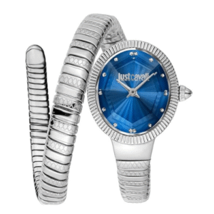 Đồng Hồ Just Cavalli Nữ Chính Hãng JC1L268M0015 Snake Blue Dial Ladies Watch