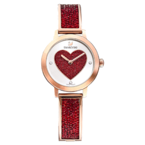 Đồng Hồ Swarovski Chính Hãng Nữ 5483519 Cosmic Rock Red Heart Watch