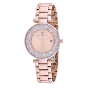 Đồng Hồ Christian Van Sant Nữ Chính Hãng CV1214 Women's Dazzle Rose Gold Dial Watch