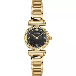 Đồng Hồ Versace Chính Hãng Nữ VEAA00518 Mini Vanity Gold Stainless Steel Ladies Watch