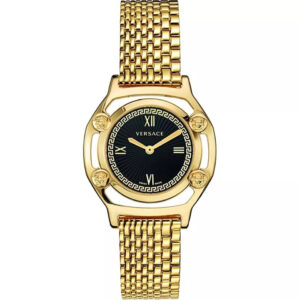 Đồng Hồ Versace Chính Hãng Nữ VEVF00520 Medusa Frame Gold Ladies Watch