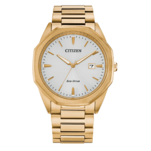 Đồng Hồ Citizen Chính Hãng Nam BM7492-57A Eco-Drive Corso Gold Stainless Steel Men's Watch