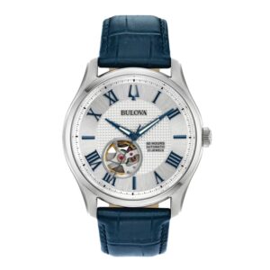 Đồng Hồ Bulova Chính Hãng Nam 96A206 Wilton Automatic Silver Dial Men’s Watch