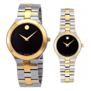 Đồng Hồ Movado Chính Hãng Nam Nữ 0607445 0607443 Juro Demi Gold Watch