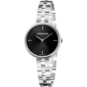Đồng Hồ Calvin Klein Chính Hãng Nữ KBF23141 Quartz Black Dial Ladies Watch