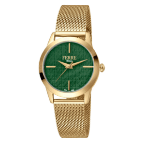 Đồng Hồ Ferre Milano Chính Hãng Nữ FM1L126M0041 Green Dress Watch