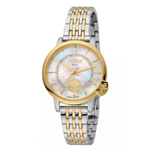 Đồng Hồ Ferre Milano Chính Hãng Nữ FM1L150M0091 Two-Tone Classic Watch