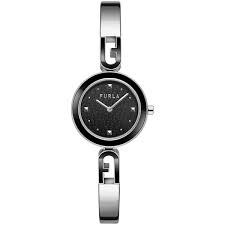 Đồng Hồ Furla Chính Hãng Nữ WW00010005L1 Black Lacquer Bracelet Watch