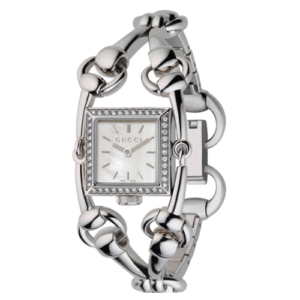 Đồng Hồ Gucci Chính Hãng Nữ YA116505 Signoria Quartz Diamond White Mother of Pearl Dial Ladies Watch