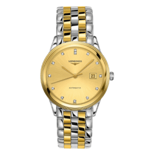 Đồng Hồ Longines Chính Hãng Nam Nữ L4.774.3.37.7 L47743377  Flagship Diamond DemiGold  Watch