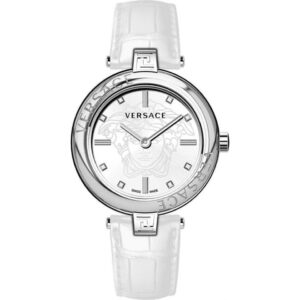 Đồng Hồ Versace Nữ Chính Hãng VE2J00221 Medusa New Lady White Dial Leather Ladies Watch