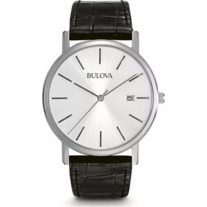 Đồng Hồ Bulova Chính Hãng Nam 96B104 Classic Dress Watch 37mm