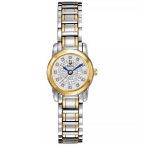 Đồng Hồ  BULOVA nữ Chính Hãng 98P133 Highbridge Diamond Women's Watch