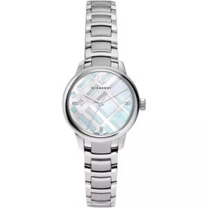 Đồng Hồ Nữ Chính Hãng Burberry BU10110 Silver Stainless-Steel Swiss Quartz Watch