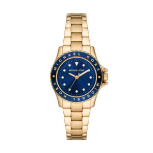 Đồng Hồ Michael Kors Chính Hãng Nữ MK6954 Kenly Mini Crystal Blue Dial