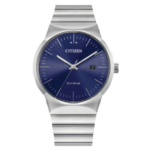 Đồng Hồ Citizen Chính Hãng Nam BM7580-51L Axiom Blue Dial Stainless Steel Bracelet Watch