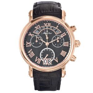 Đồng Hồ Mathey-Tissot Chính Hãng Nam H7030PN  Retrograde Chrono Black Dial Mens