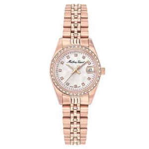 Đồng Hồ Mathey-Tissot Chính Hãng Nữ D709RQI Mathy IV Mother of Pearl Dial Ladies Watch
