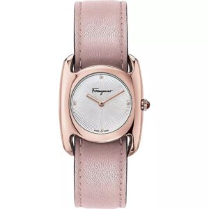 Đồng Hồ Salvatore Ferragamo Chính Hãng Nữ SFEL00519 Vara Pink Leather Ladies Watch