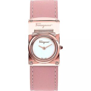 Đồng Hồ Salvatore Ferragamo Chính Hãng Nữ SFHS00520 Boxyz Pink Leather Watch