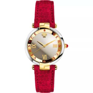 Đồng Hồ Versace Nữ Chính Hãng VEAI00119 Revive Red Leather Ladies Watch