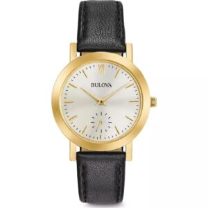 Đồng Hồ Bulova Nữ Chính Hãng 97L159 Classic Leather Watch