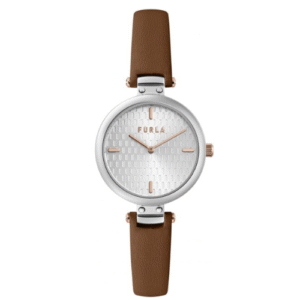 Đồng Hồ Furla Chính Hãng Nữ WW00018002L1 Brown Leather Strap Watch