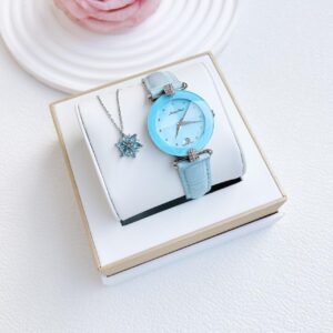 Đồng Hồ Mathey Tissot Chính Hãng Nữ P318M Pyramide Leather Ladies Watch