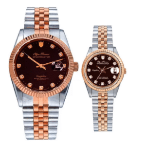Đồng Hồ Olym Pianus Chính Hãng Nam OP89322GSR-N OP68322L29SR-N  Two-Tone Couple Watch