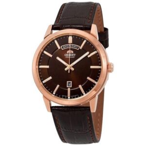 Đồng Hồ Orient Nam Chính Hãng FEV0U002TH Classic Automatic Brown Dial