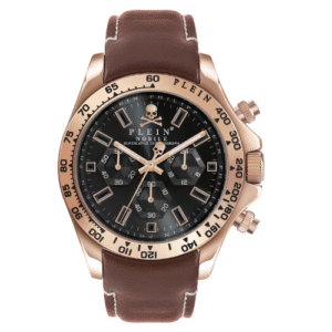 Đồng Hồ Philipp Plein Chính Hãng Nam PWCAA0221 Brown Leather Chronograph Quartz Men's Watch