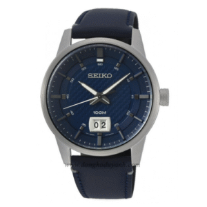 Đồng Hồ Seiko Chính Hãng Nam SUR287P1 Blue Leather Men's Watch