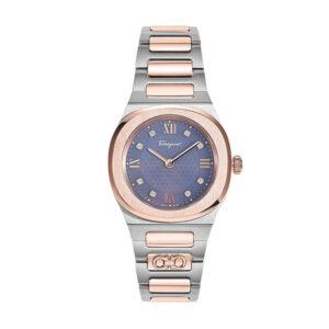 Đồng Hồ Salvatore Ferragamo Chính Hãng Nữ SFKQ00423 Elliptical Demi Rose Gold Quartz Watch