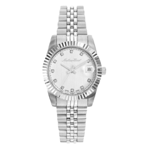 Đồng Hồ Mathey Tissot Chính Hãng Nữ D810AI Mathey III Quartz Crystal Silver Dial Ladies Watch