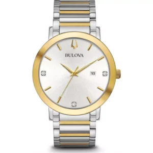 Đồng Hồ Bulova Chính Hãng Nam 98D151 Modern Diamond Men's Watch