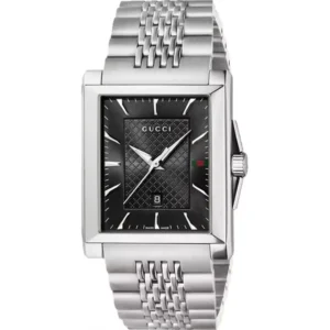 Đồng Hồ Gucci Chính Hãng Nam YA138401 G-Timeless Black Dial Stainless Steel Men's Watch