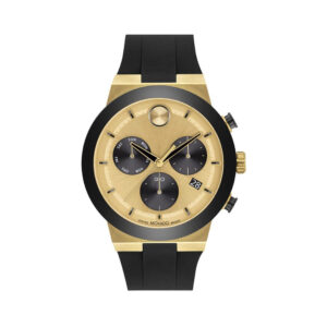 Đồng Hồ Movado Nam Chính Hãng 3600895 Bold Fusion Men's Chronograph Quartz Gold Dial Watch